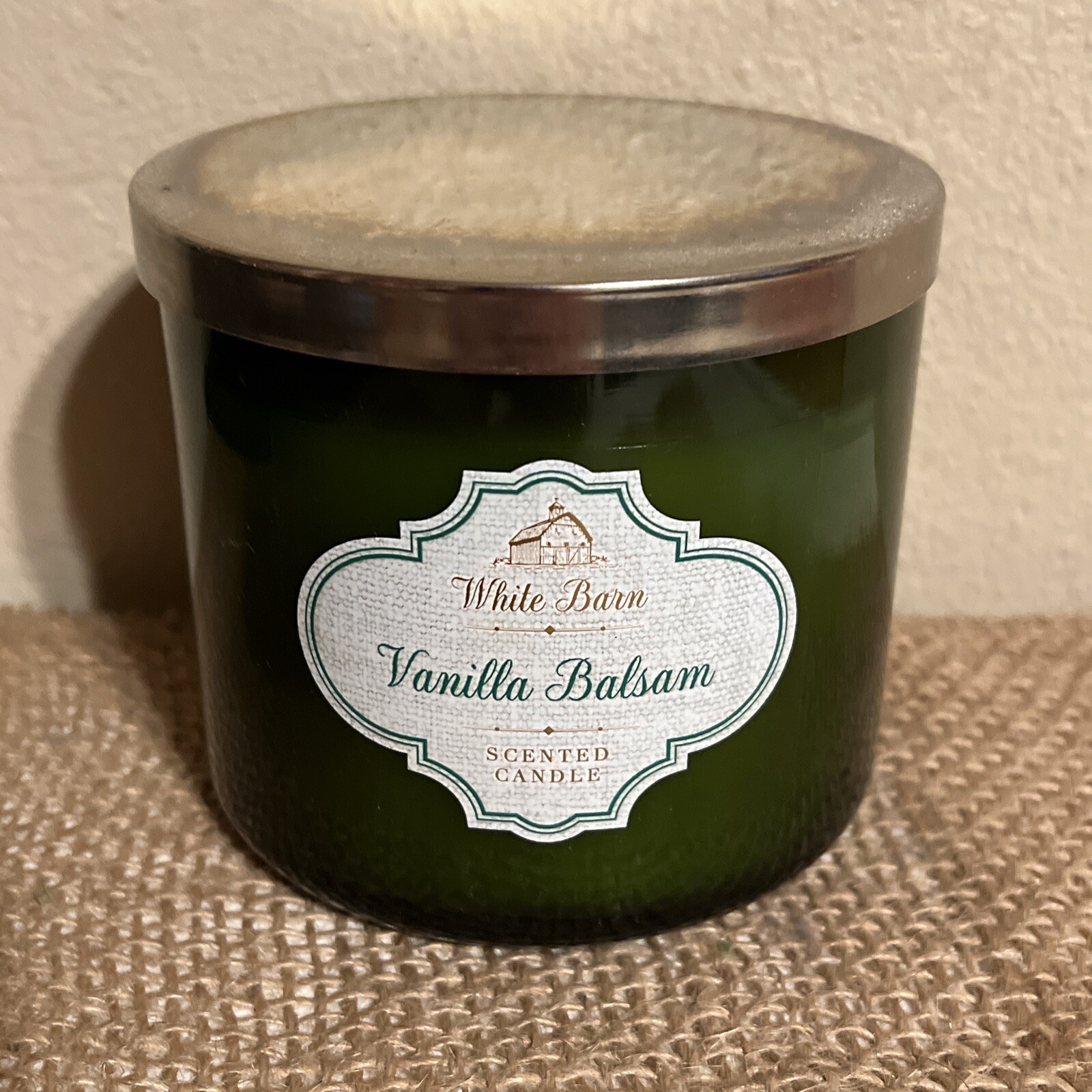 Bath Body Works White Barn VANILLA BALSAM 3wick Candle, 14.5 oz, NEW eBay