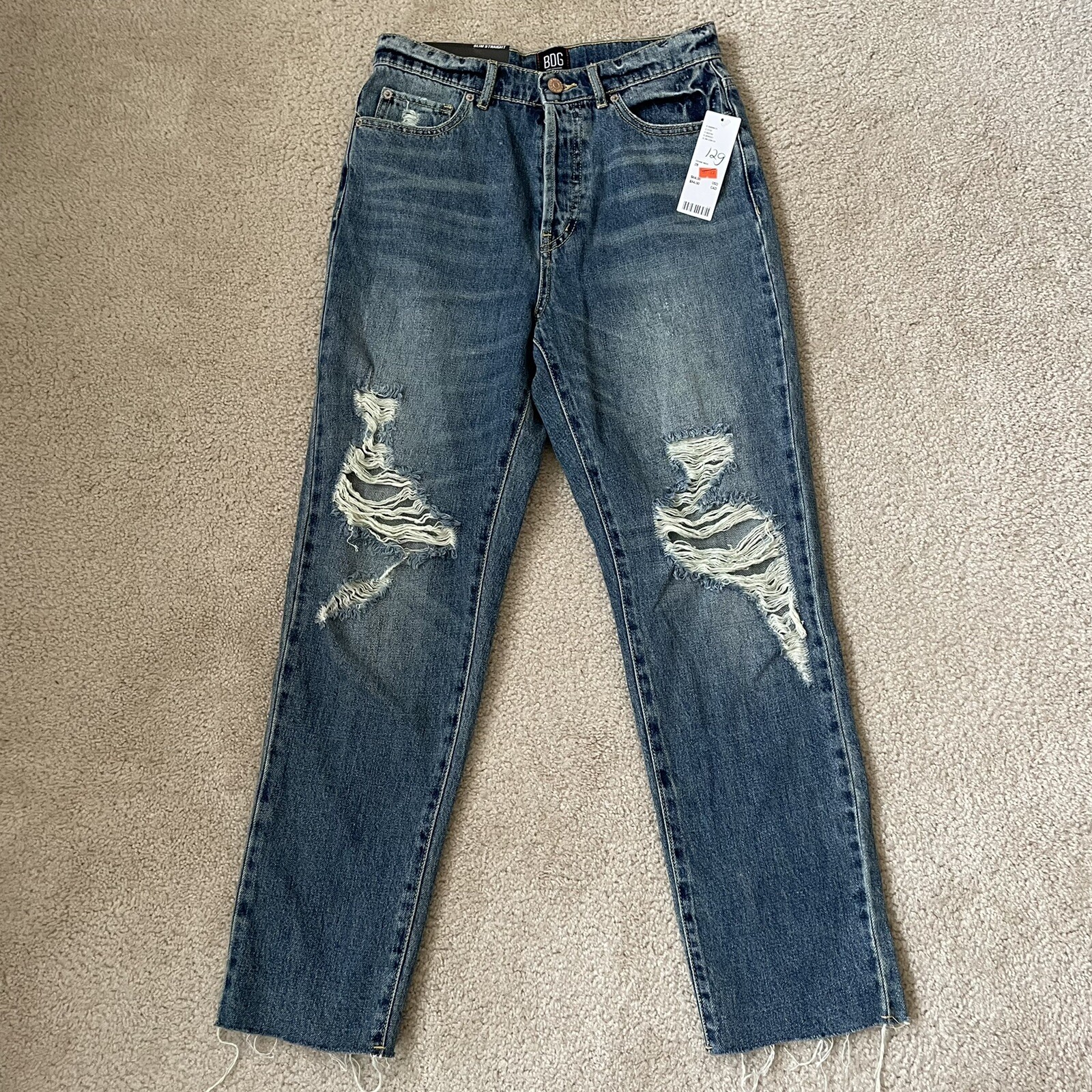Купить BDG Jeans Mens Size 28 Slim 