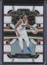 2024 Panini Select WNBA #83 Tina Charles White Prizms RG25 #/99