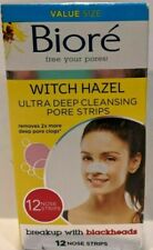 Biore Ultra Deep Cleansing Pore Nose Strips Witch Hazel, Removes 2x More Clogs