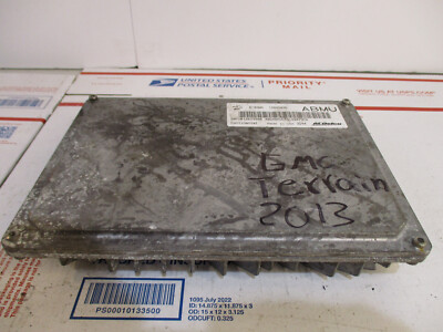   2013 TERRAIN ECM ECU ENGINE COMPUTER MODULE PCM POWER UNIT ABMU 2.4L