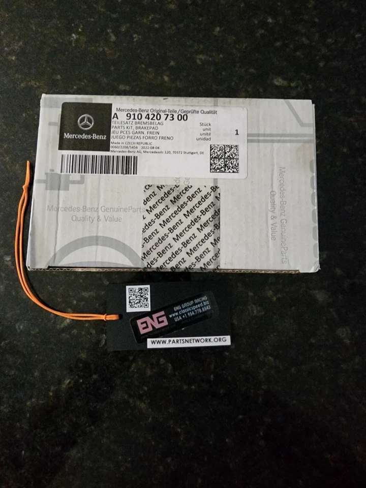 A9104207300 MERCEDES-BENZ SPRINTER 1500/2500 & G 500/550 DISTRIBUIDOR PASTILLAS FRENO TRASERO Foto 3 de 4