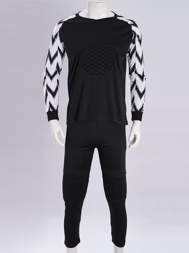 Boys Sets Goalie Outfits Soccer Activewear Goalkeeper Sweatshirt Sweatpants - Picture 14 of 78