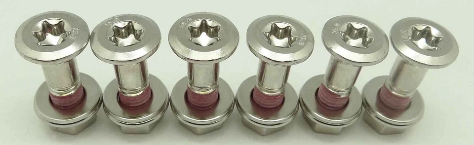 NICKEL TORX SPROCKET BOLTS KTM GASGAS HUSQVARNA DIRT BIKE MOTORCYCLES SPECBOLT - Image 3 of 4