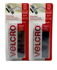 (2 PACK!!) VELCRO Brand Sticky Back Hook and Loop Fasteners Perfect for Home 