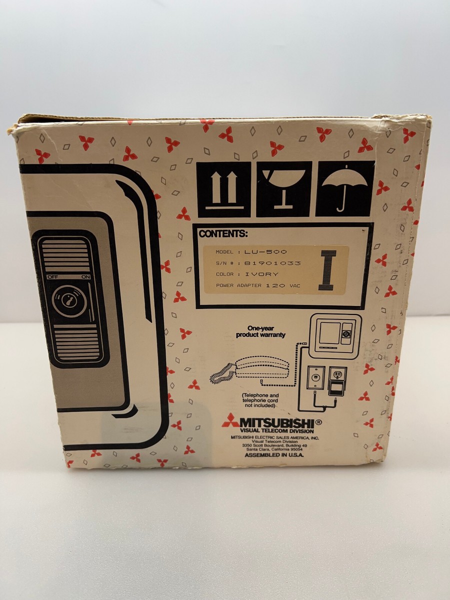 Mitsubishi VisiTel LU-500-01 Visual Telephone Display Free