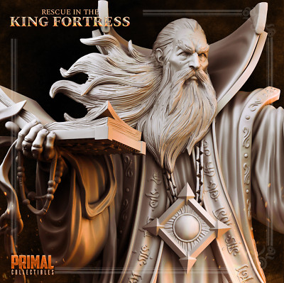 Rescue in the King's Fortress-3D Printed Resin RPG/HeroQuest Miniatures/Busts