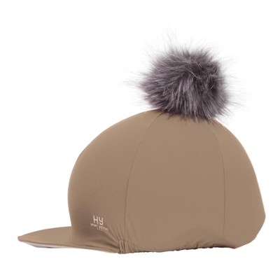 Hy Sport Active Mütze Seide mit Wechselbommel Desert Sand