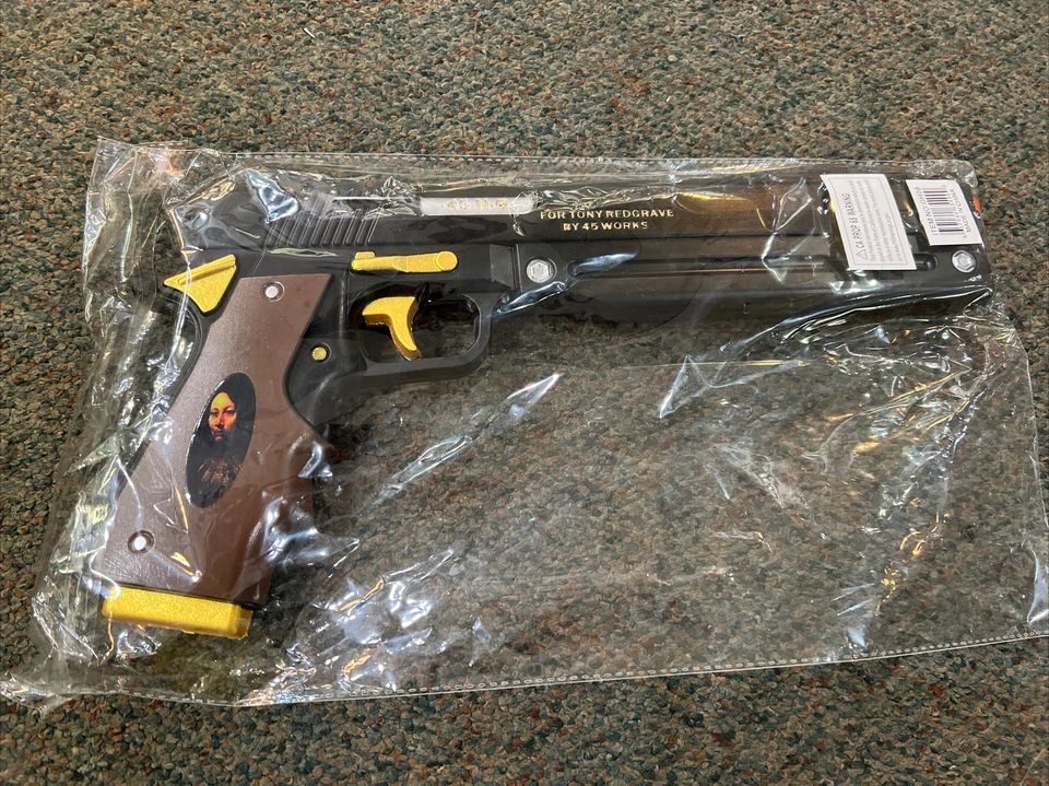 Devil May Cry Ébano y Marfil Par Dante 1:1 Pistola Accesorios Réplica Cosplay Espuma Foto 3 de 3