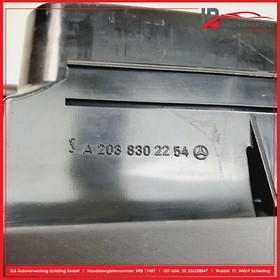 MERCEDES C-CLASS W203 C200 CDI ESTATE AIR VENT GRILLE AIR NOZZLES CENTRE A2038302254