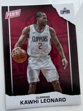 KAWHI LEONARD 2021 Panini Father's Day cards CLIPPERS BK7