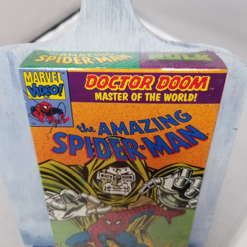 Amazing Spider-Man Dr. Doom Master of the World The Incredible Hulk VHS, 1991 - Image 3 of 4