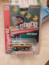 Ho Slot Car Autoworld 1957 Studebaker Golden Hawk New In Package