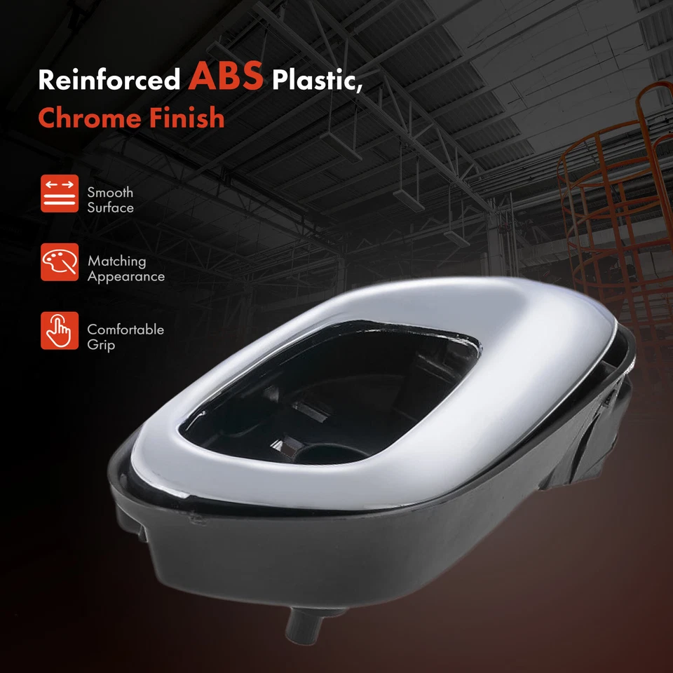 Manija de puerta interior cromada para pasajero delantero derecho para Chevrolet Camaro 2011-2015 Foto 3 de 4