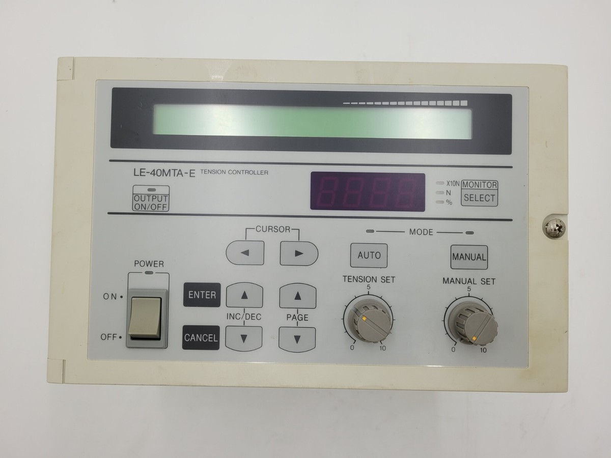 MITSUBISHI LE-40MTA-E TENSION CONTROLLER | eBay MITSUBISHI LE-40MTA-E TENSION CONTROLLER | eBay