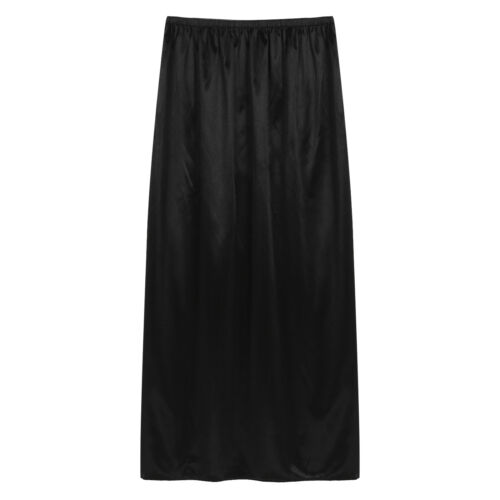 Damen Mädchen Unterkleid Kurz Lang Unterrock Elastisch Halbrock Jupon Underskirt - Bild 190 von 208