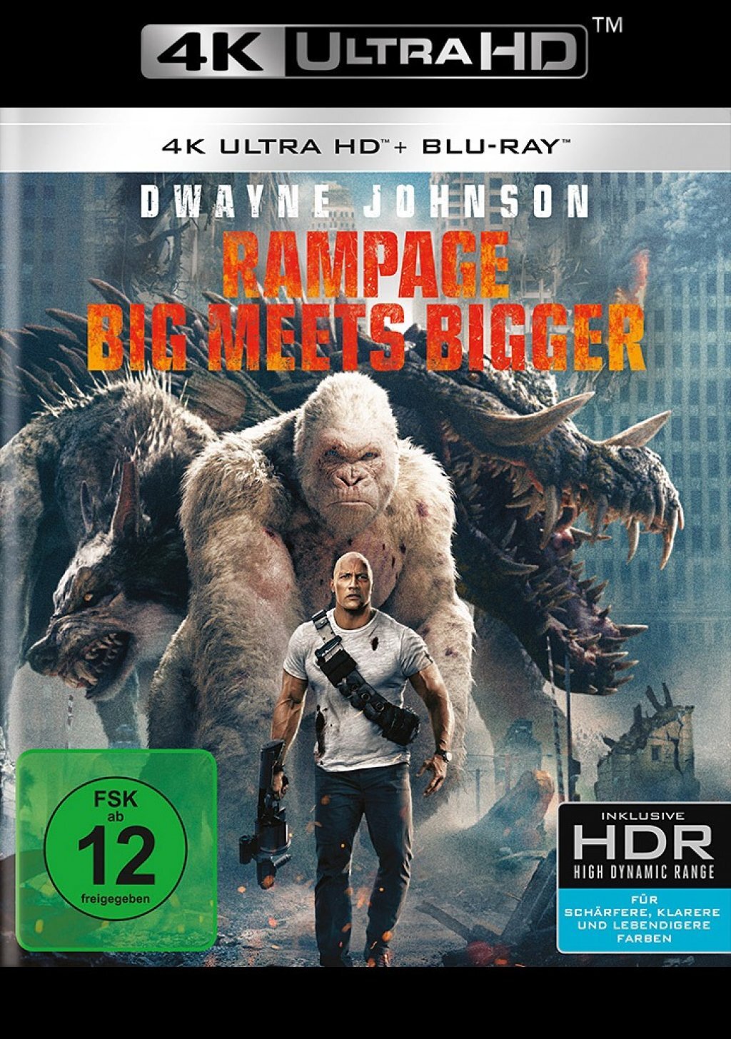 Rampage: Big Meets Bigger 4K Ultra HD [Blu-ray] - Bild 2