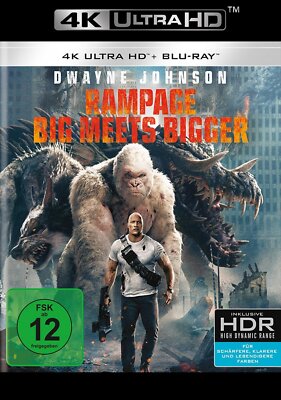 Rampage - Big meets Bigger - 4K Ultra HD + Blu-ray # UHD+BLU-RAY-NEU