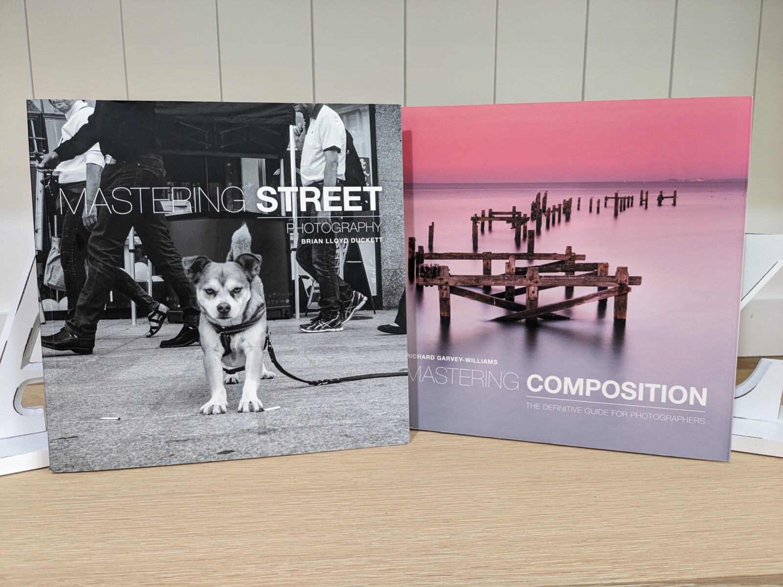 Photography Books x 2 Mastering Street Mastering Composition