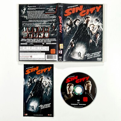 DVD Frank Miller's SIN CITY dt. Rodriguez/Tarantino/Willis/Del Toro/Comic Noir