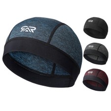 Cooling Skull Cap Sweat Wicking Liner Running Beanie Cycling Cap for Men Women