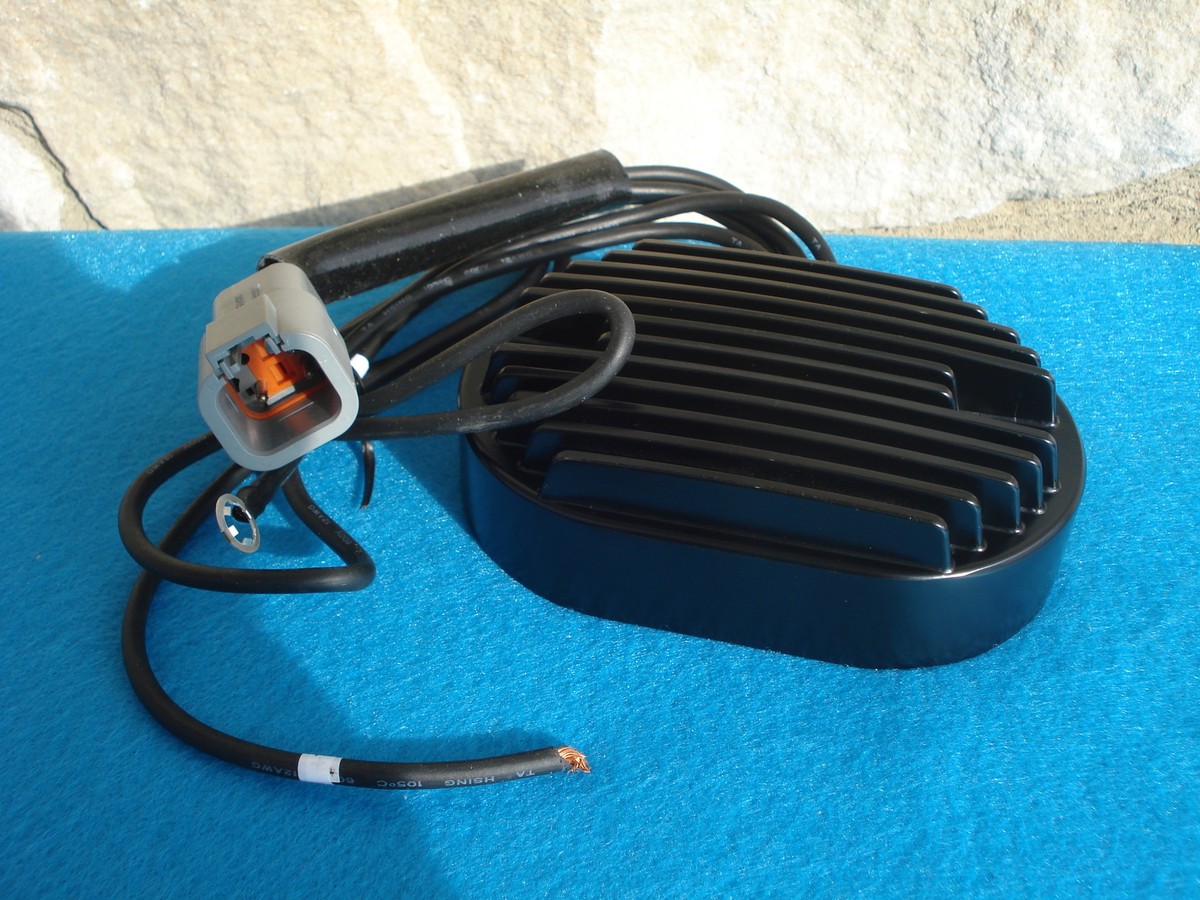 HARLEY DAVIDSON 38 AMP BLACK REGULATOR 2001-06 HARLEY SOFTAIL REP