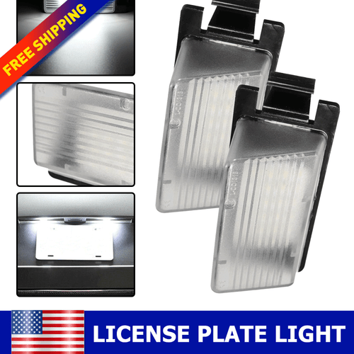 For 2003-2013 NISSAN INFINITI G25/G35/G37 2 LED License Plate Light Bright White - Bild 1 von 12