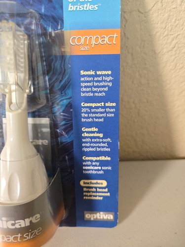 Sonicare Replacement Tooth Brush Head Compact Size Clean Teeth White Model CH-1 - Picture 2 of 4