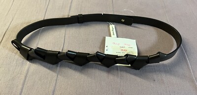 RARE SALVATORE FERRAGAMO BROWN‎ Calf Leather Belt SZ 85 Shop Pre-Loved Salvatore Ferragamo Brown Leather Belt with  main image 2