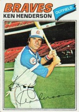 Ken Henderson 1977 TOPPS Baseball Card #242