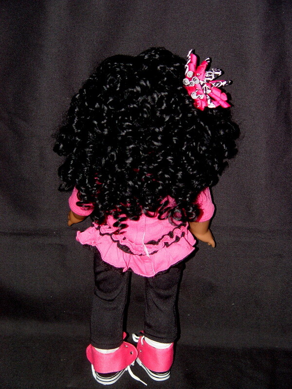 New American Fashion World Doll ~ Virginia ~ 18" Girl Medium Skin Tone A/A Doll