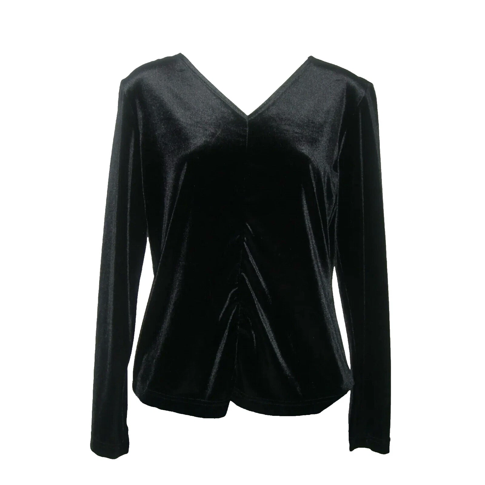 Poliéster Clubwear Tops Vintage para Mujeres