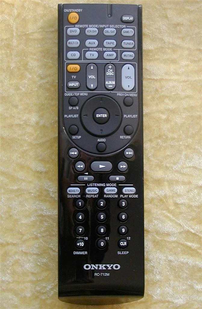 ONKYO REMOTE CONTROL RC-712M - TX-SA606X AV RECEIVER