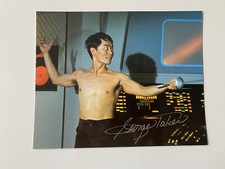 GEORGE TAKEI In Person Signed Autograph 20x25cm Star Trek