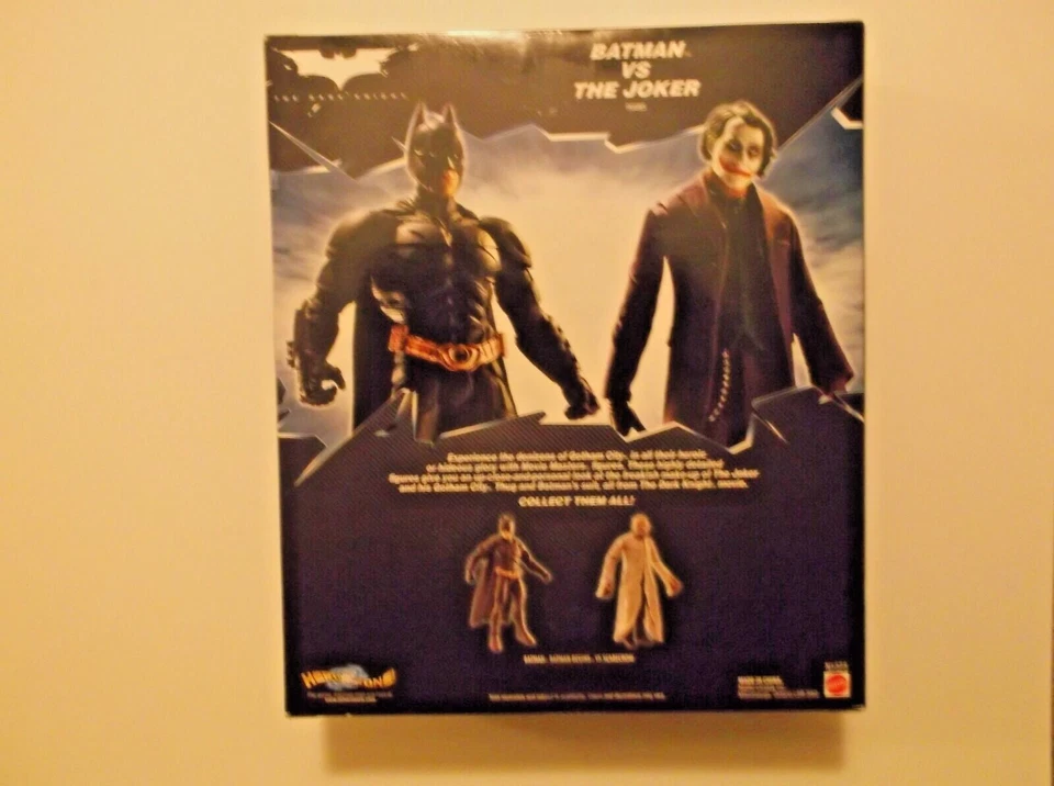 Dark Knight Batman Vs Joker Movie Masters Figures Near Mint New - Image 2 of 4