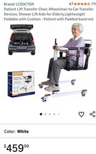 Patient Lift Transfer Chair Adjustable NEW Medical Lift Chair for Home Use