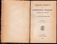 Disegno storico della letteratura italiana dall'origine fino ai nostri giorni