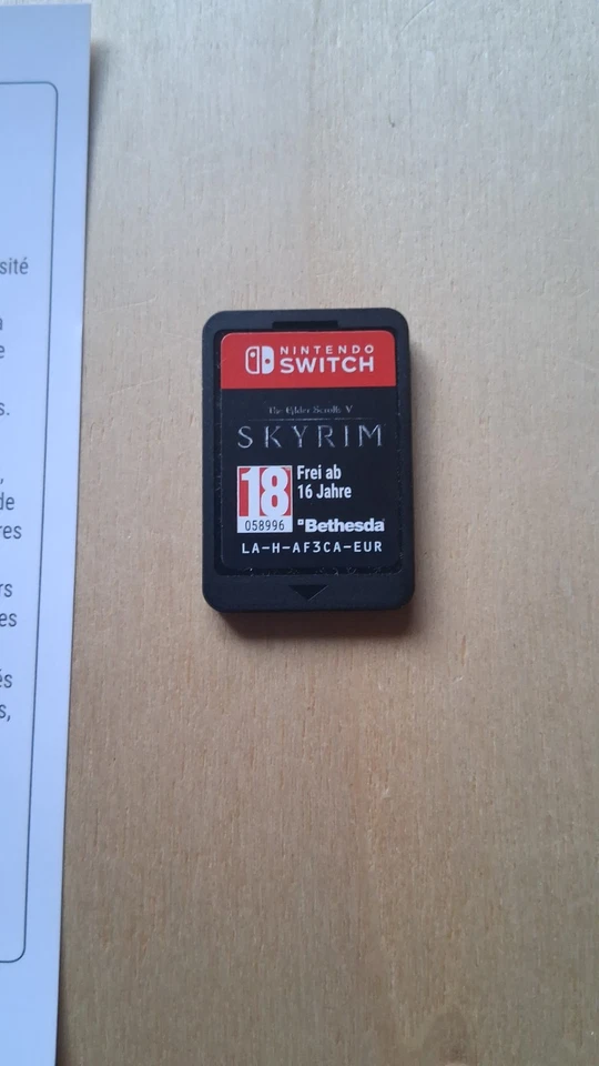 THE ELDER SCROLLS V SKYRIM SWITCH FR OCCASION, photo 3 sur 5