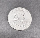 1954-D Franklin Half Dollar 90% Silver VF Denver Mint US Coin