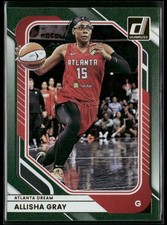 2026 Panini Donruss WNBA Allisha Gray #39 Green Shimmer Atlanta Dream BB2229