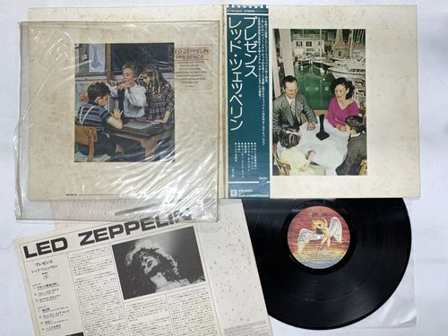 Led Zeppelin Presence Japan LP OBI [82440ER]
