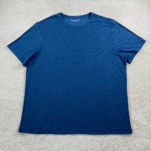 Outdoor Voices CloudKnit T-Shirt Womens XL Blue Heather Short Sleeve OV61101