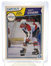 Scott Stevens 1983 O-Pee-Chee OPC #376 Rookie - NM