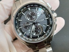 Citizen Attesa H804-T018696 Eco-Drive Radio Controlled Titanium Chronograph