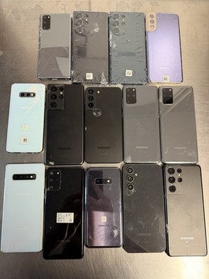 Lot of 110! Samsung Galaxy/ Google Pixel S22 S20 S21 - Ultra Note MIXED CRACKED
