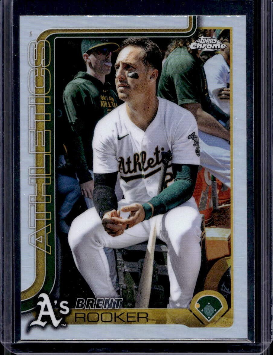 Brent Rooker 2025 Topps Chrome Image Variation #54