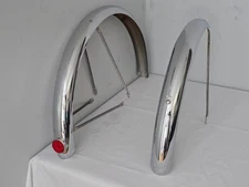 1969 VINTAGE SCHWINN 26" x 1 3/4 CHROME S7 MIDDLEWEIGHT FENDERS REAR FRONT BRAKE