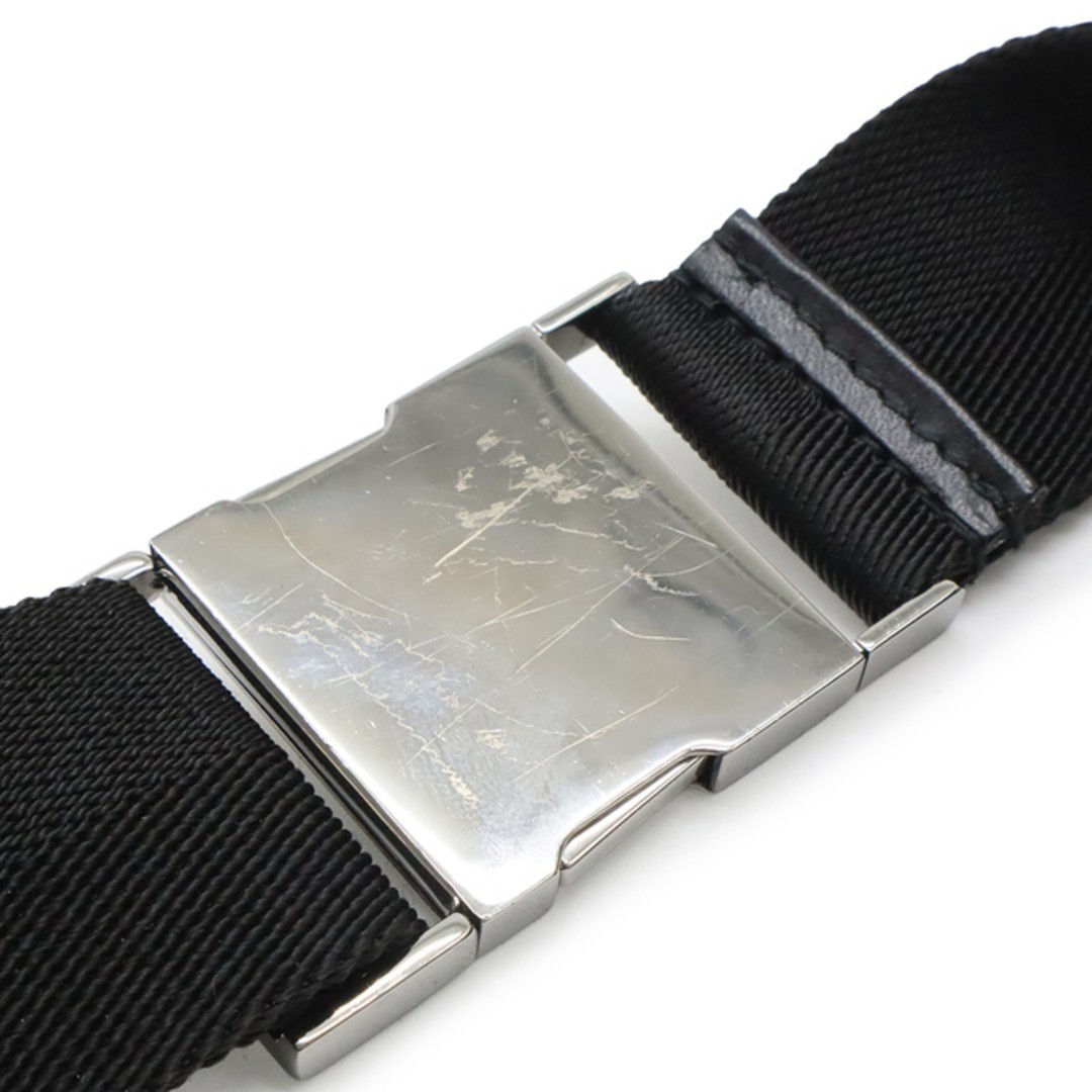 Gucci Black Canvas Leather Mini Waist Bag Waist Pouch Used thumbnail 6