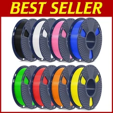 Mini Pack PLA Filament Bundle, 250g/Spool, 8 Colors