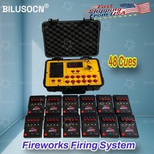 48Cues Pyrotechnic Fireworks Firing System Wireles Remote Ignition Controller US